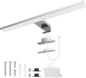 Ilumina tu baño con estilo con la lámpara espejo Aourow de 10W
