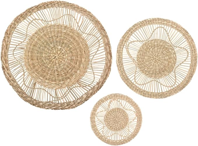 ATMOSPHERA CREATEUR D'INTERIEUR Decoración mural seagrass d 18 28 38