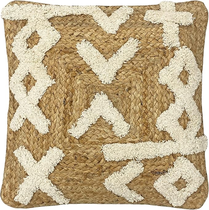 furn. Camfa Cushion Cover, Jute, Cotton, Natural
