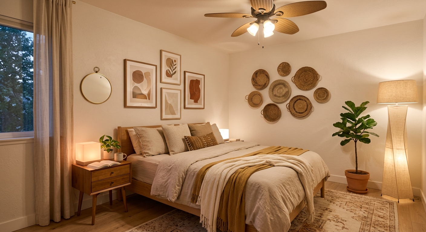 Transform Your Bedroom for Under €150: Lighting, Art Prints & Décor Details That Make All the Difference